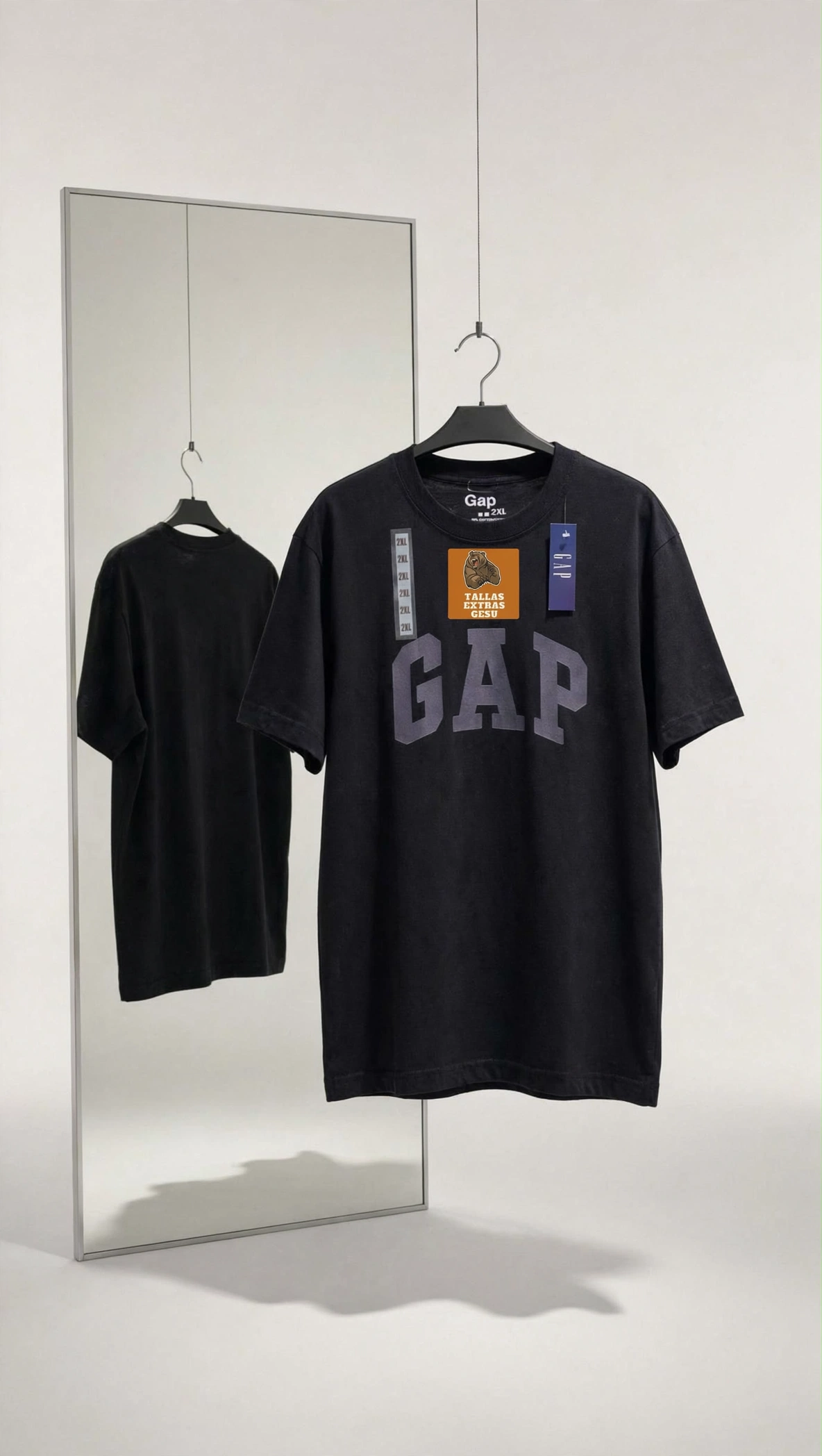 Playera Nike Athletics negra vitrina