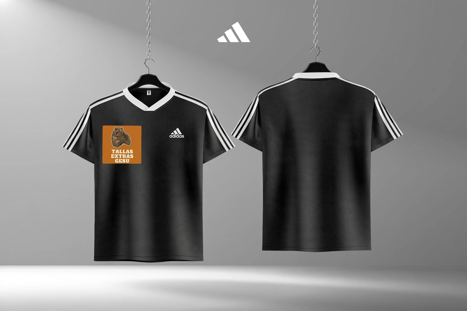 Jersey GESU x Adidas negro