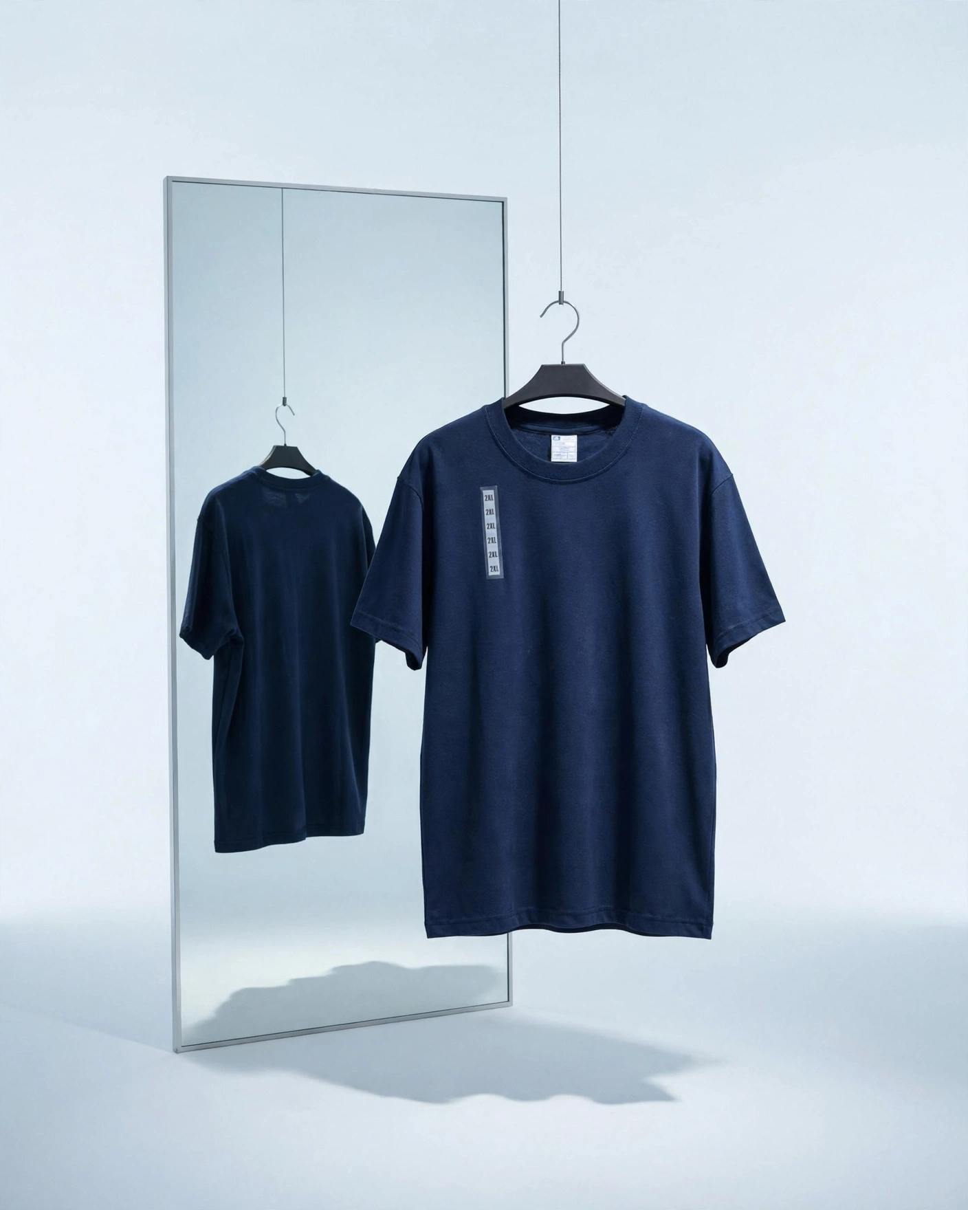Playera basica azul marino