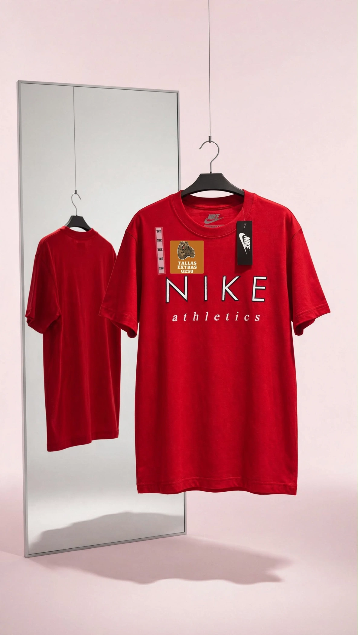 Playera Nike roja