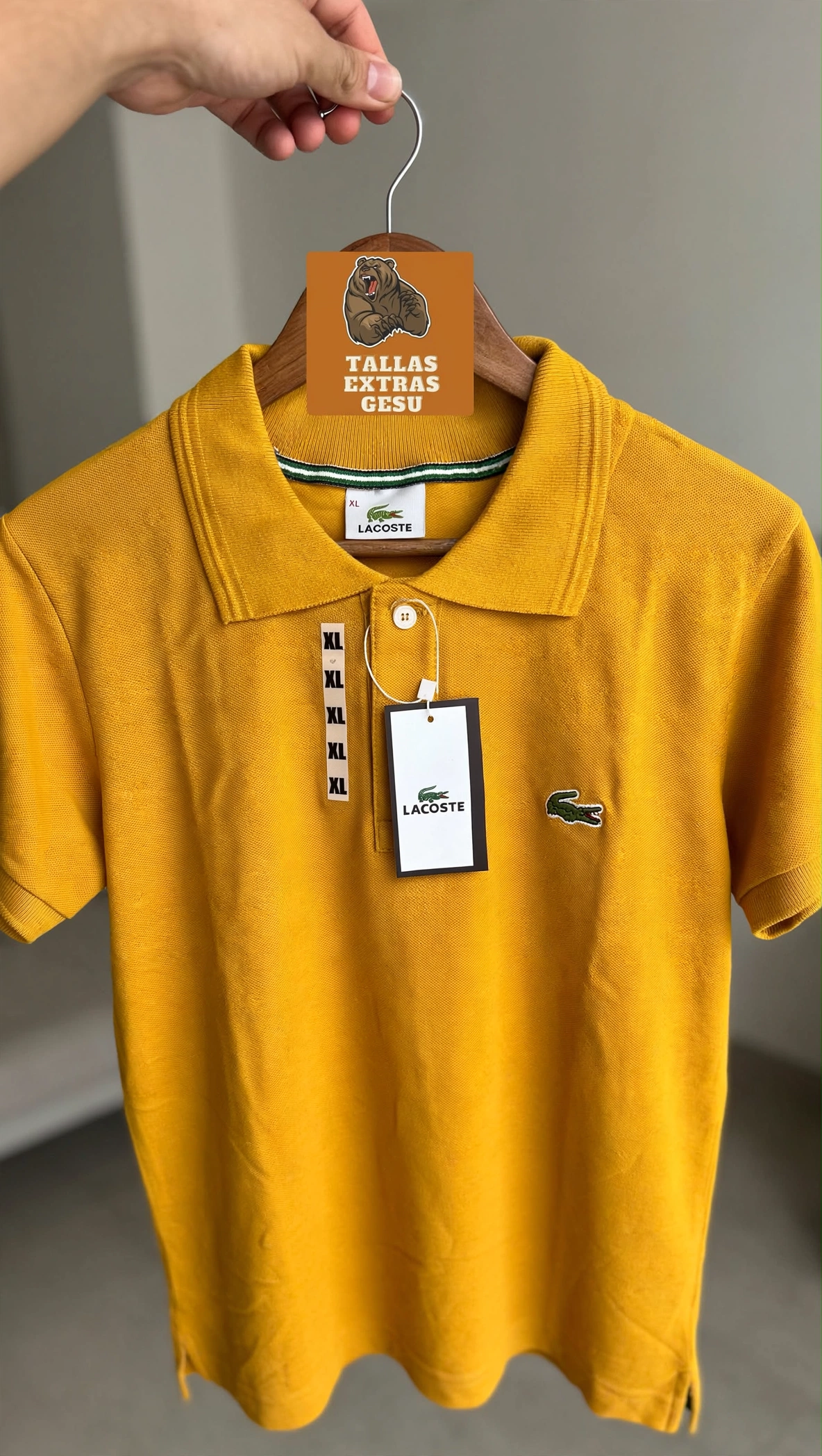 Polo mostaza